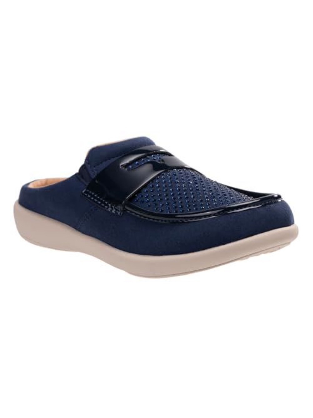 REVITALIGN 6 B Siesta Slide Gem Marine Blue Navy Slip On Comfort Orthotic Mule